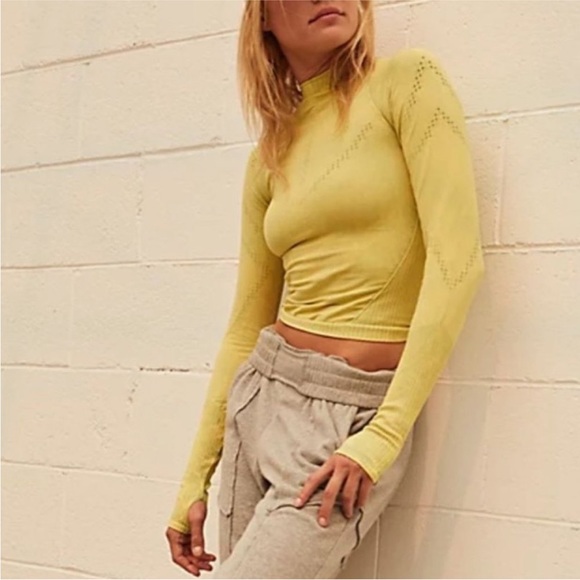 Free People FP Movement Good Karma High-Neck Layer - Picture 2 of 7